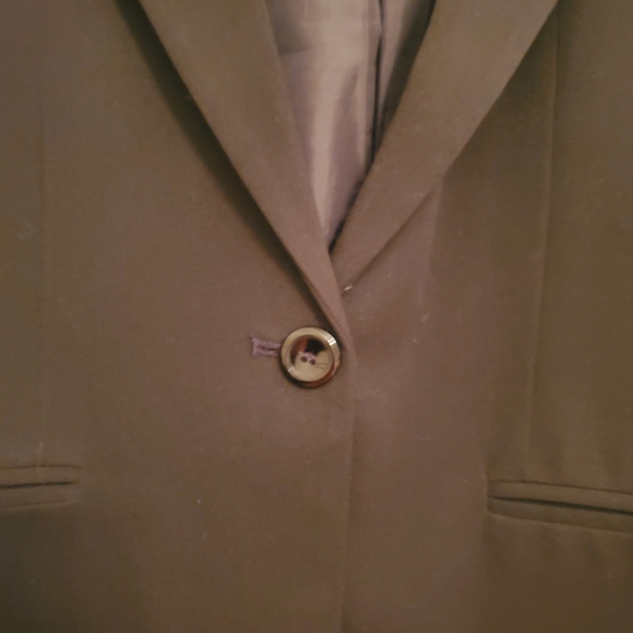 Forever 21 Suit Jacket Black Stripes - M - Picture 4 of 5